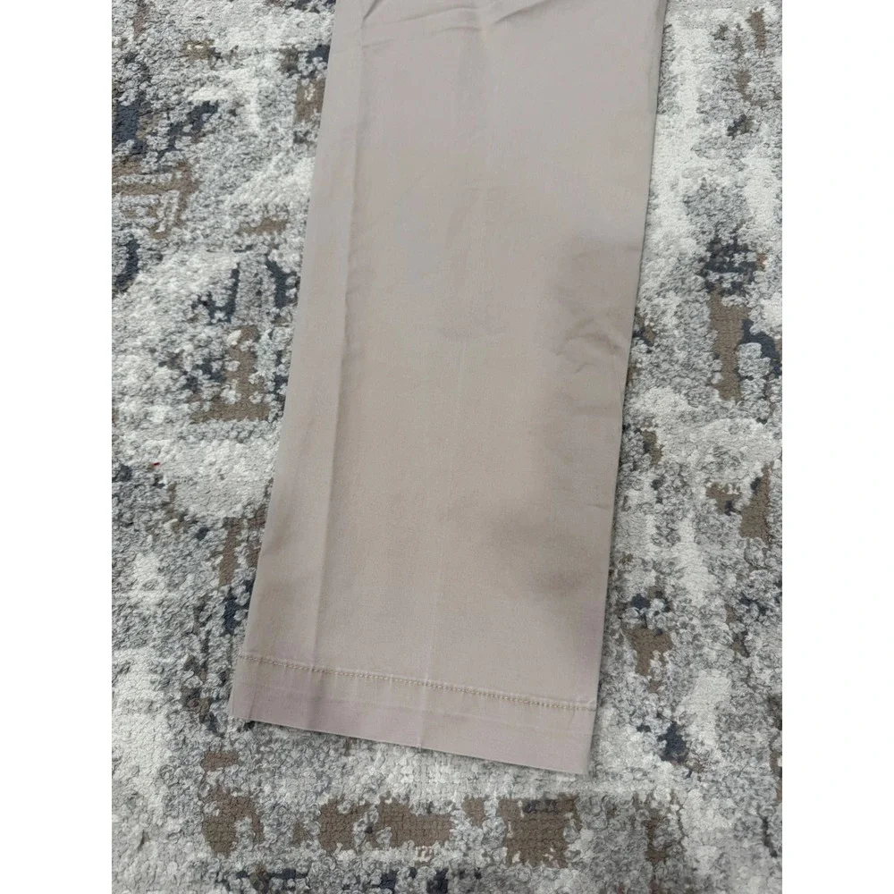 Lacoste Slim Fit Chino Pants Tan Khaki Mens US 38 Cotton Stretch HH2739